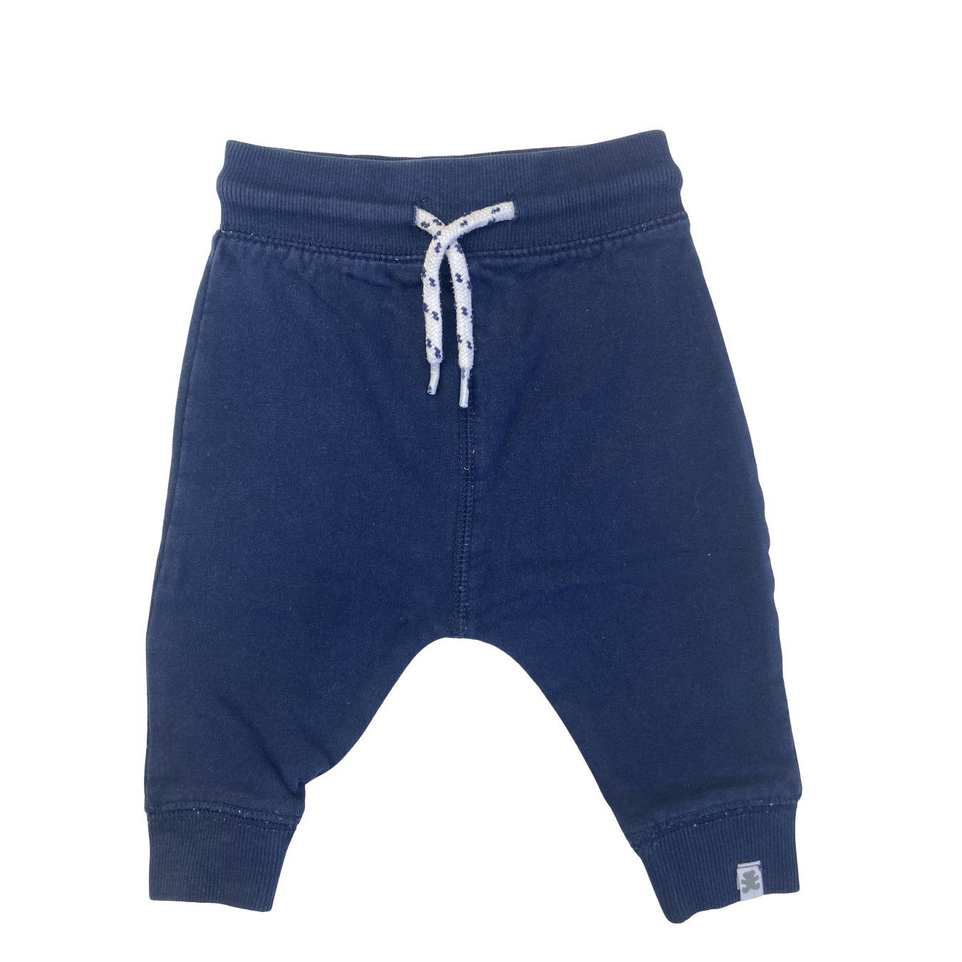 3-6M Navy Blue Drawstring Jogger - Woolworths