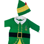 0-3M Green Elf Onesie & Hat - George