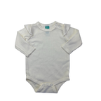 Newborn Cream Frill Ribbed Bodysuit - Ackermans