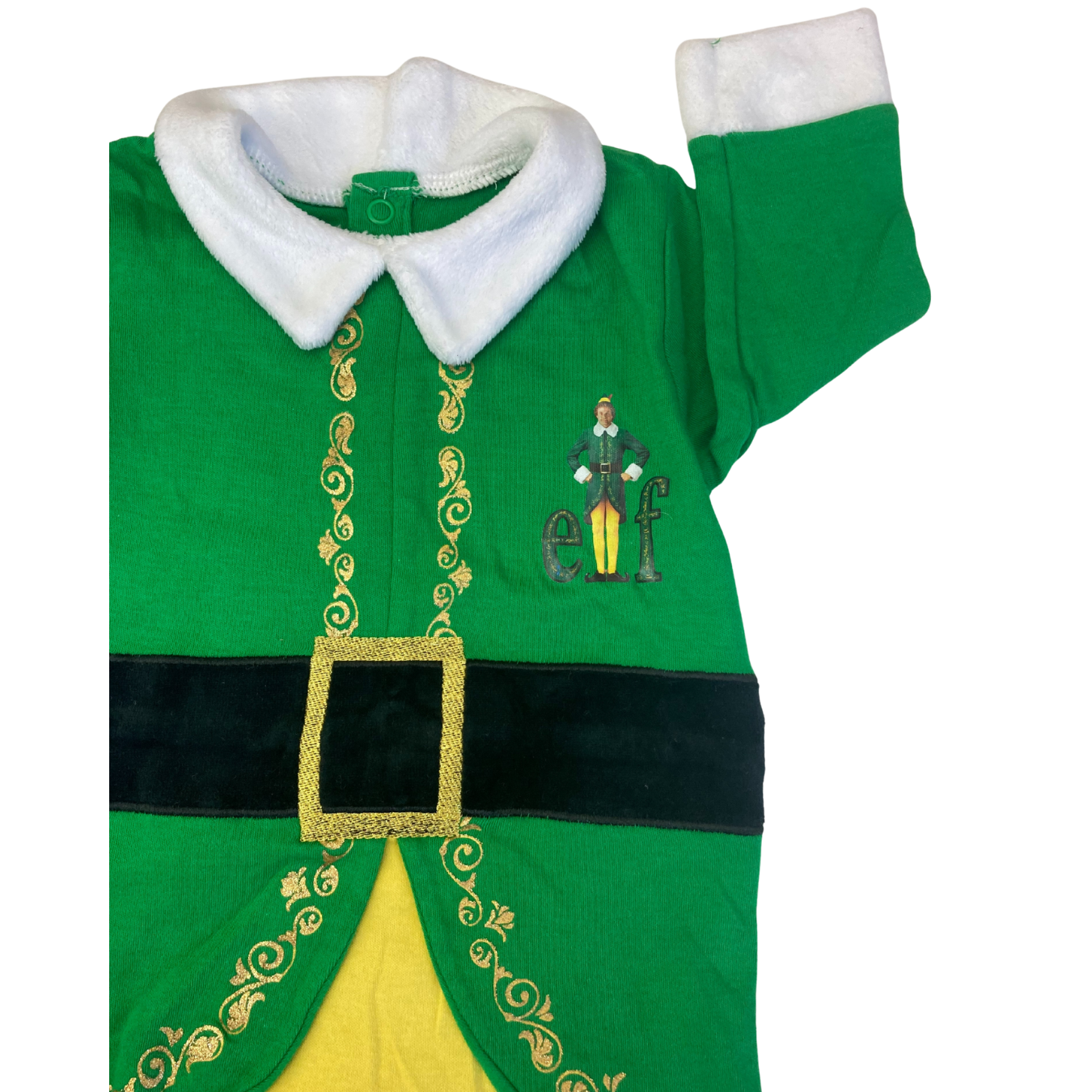 0-3M Green Elf Onesie & Hat - George