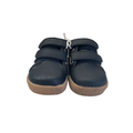 UK 4 - Black Leather Velcro Sneaker - Shooshoos