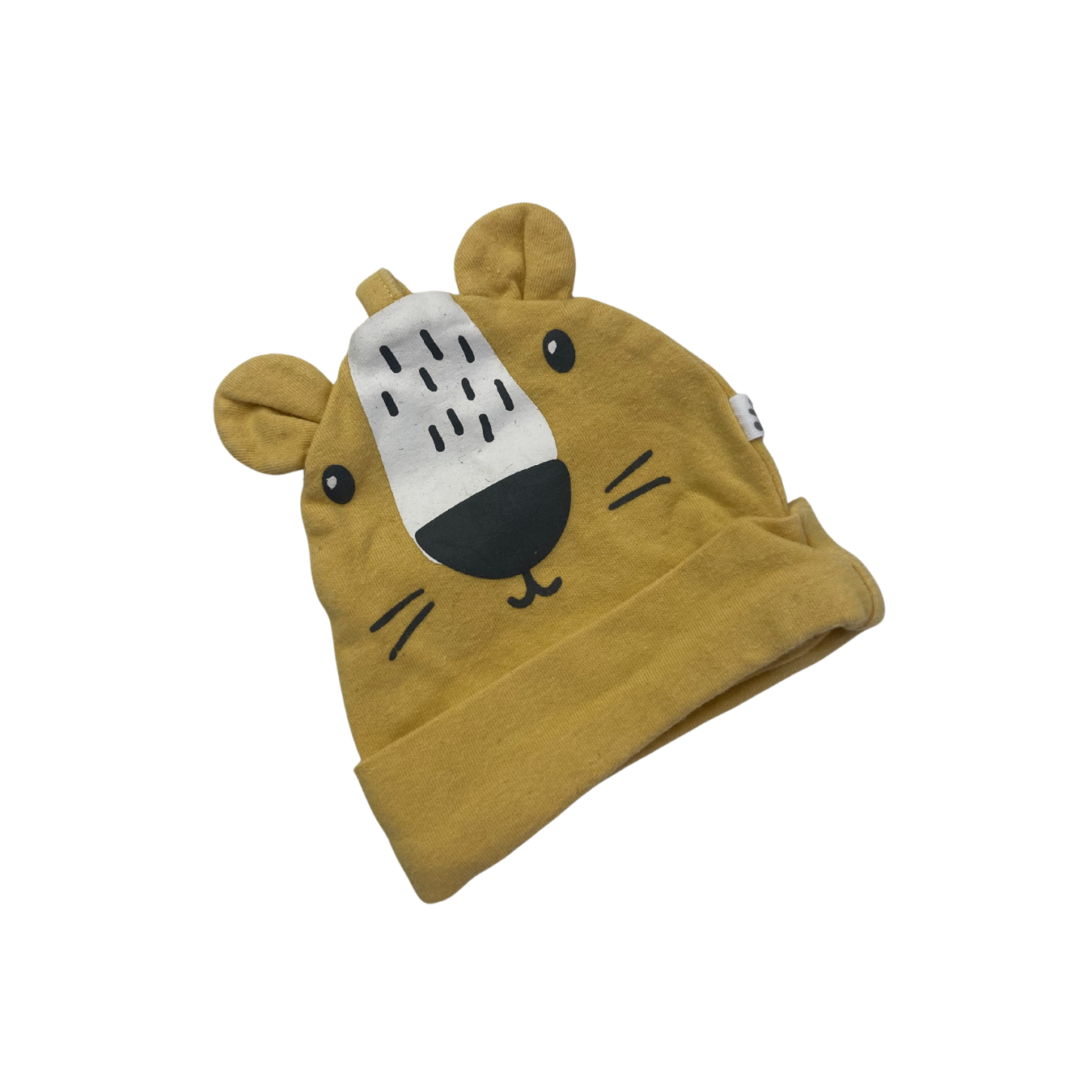 Prem - Yellow Lion Ear Beanie - Woolworths