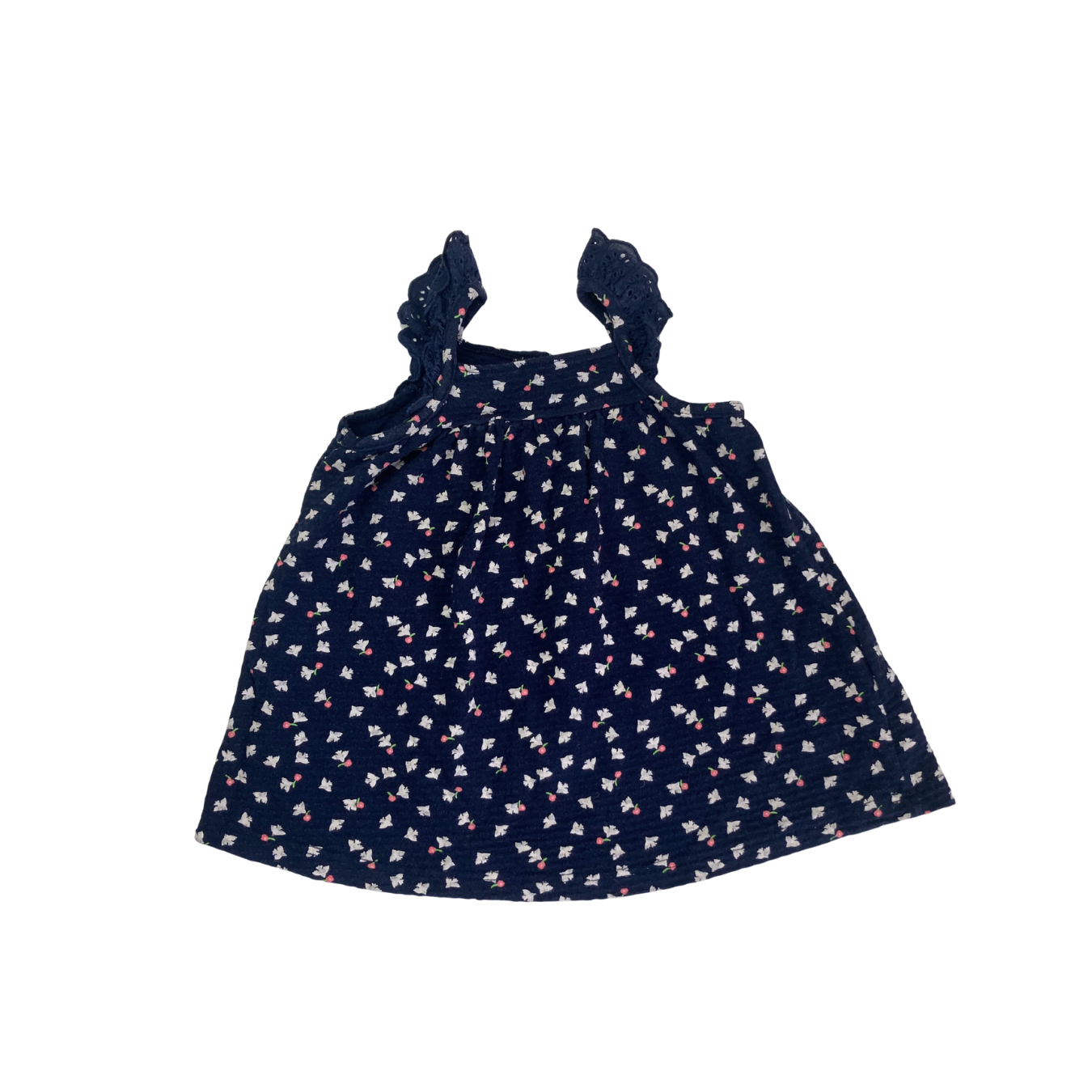 12M Navy Blue & White Bird Tunic Dress - Orchestra