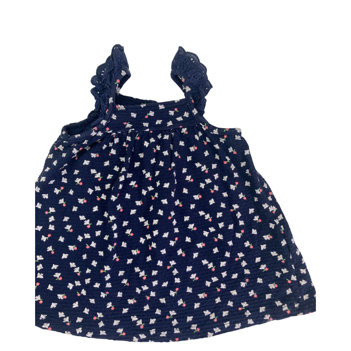 12M Navy Blue & White Bird Tunic Dress - Orchestra