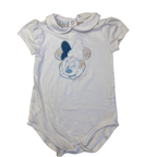 18-24M Cream Minnie Mouse Collared Bodysuit - Prenatal