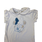 18-24M Cream Minnie Mouse Collared Bodysuit - Prenatal