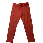 5-6Y Orange Fleece Lined Sport Leggings - Maxed