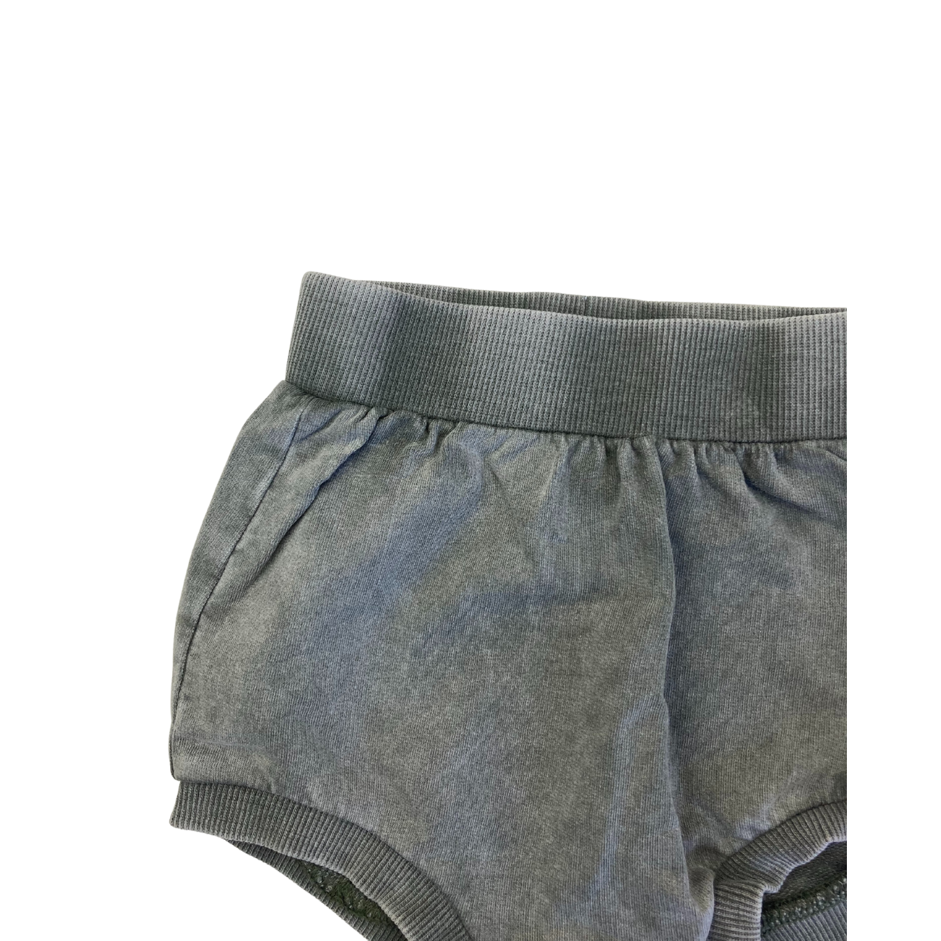 0-3M Petrol Green Heathered Bloomer - Cotton On