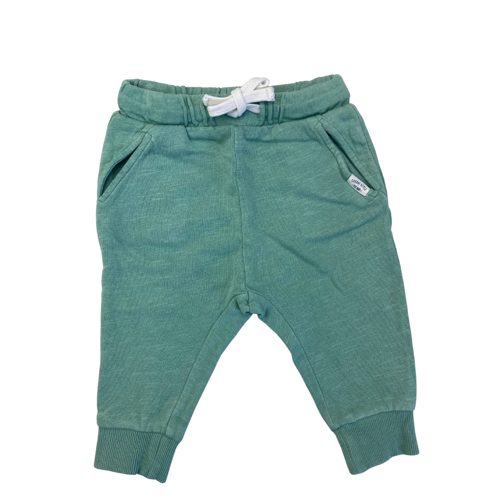UK 4-6M Green Drawstring Jogger - H&M