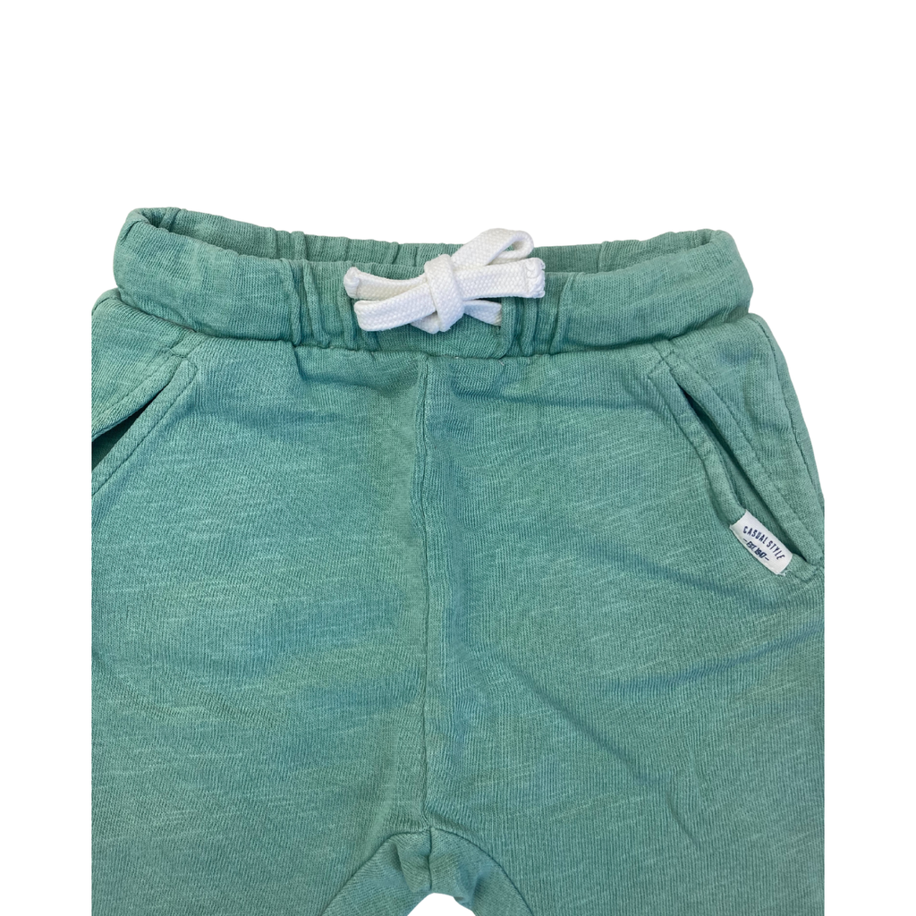 UK 4-6M Green Drawstring Jogger - H&M