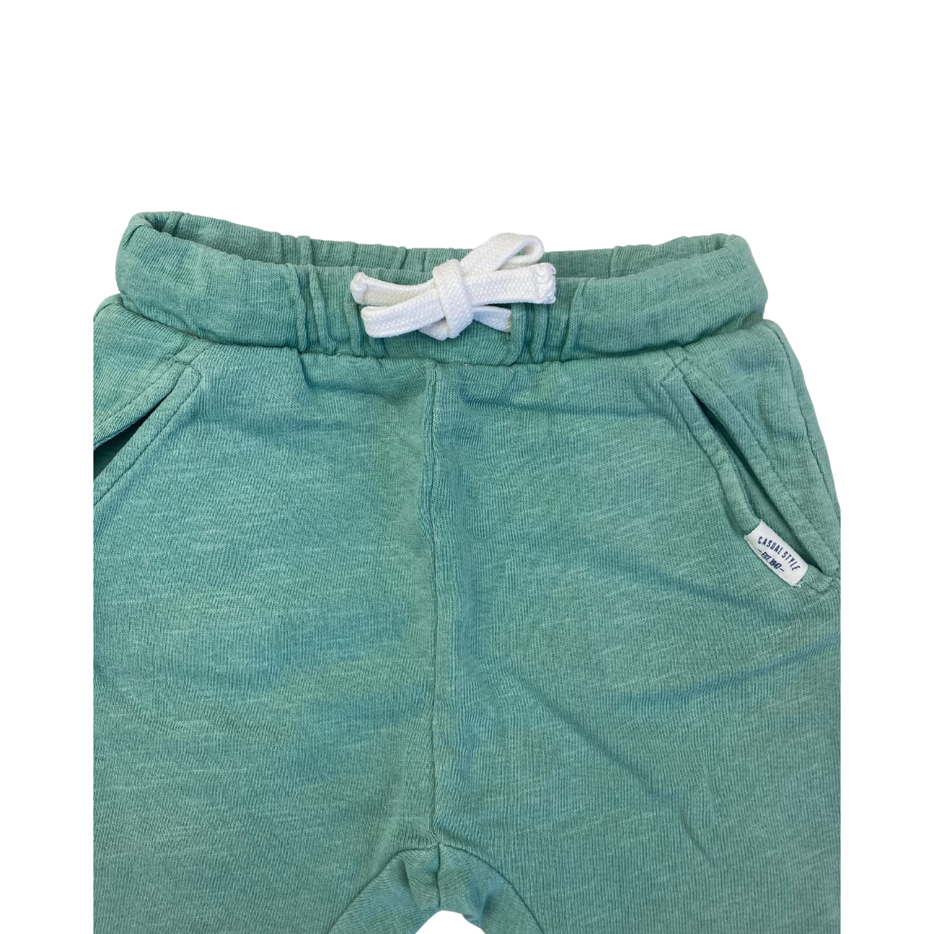 UK 4-6M Green Drawstring Jogger - H&M