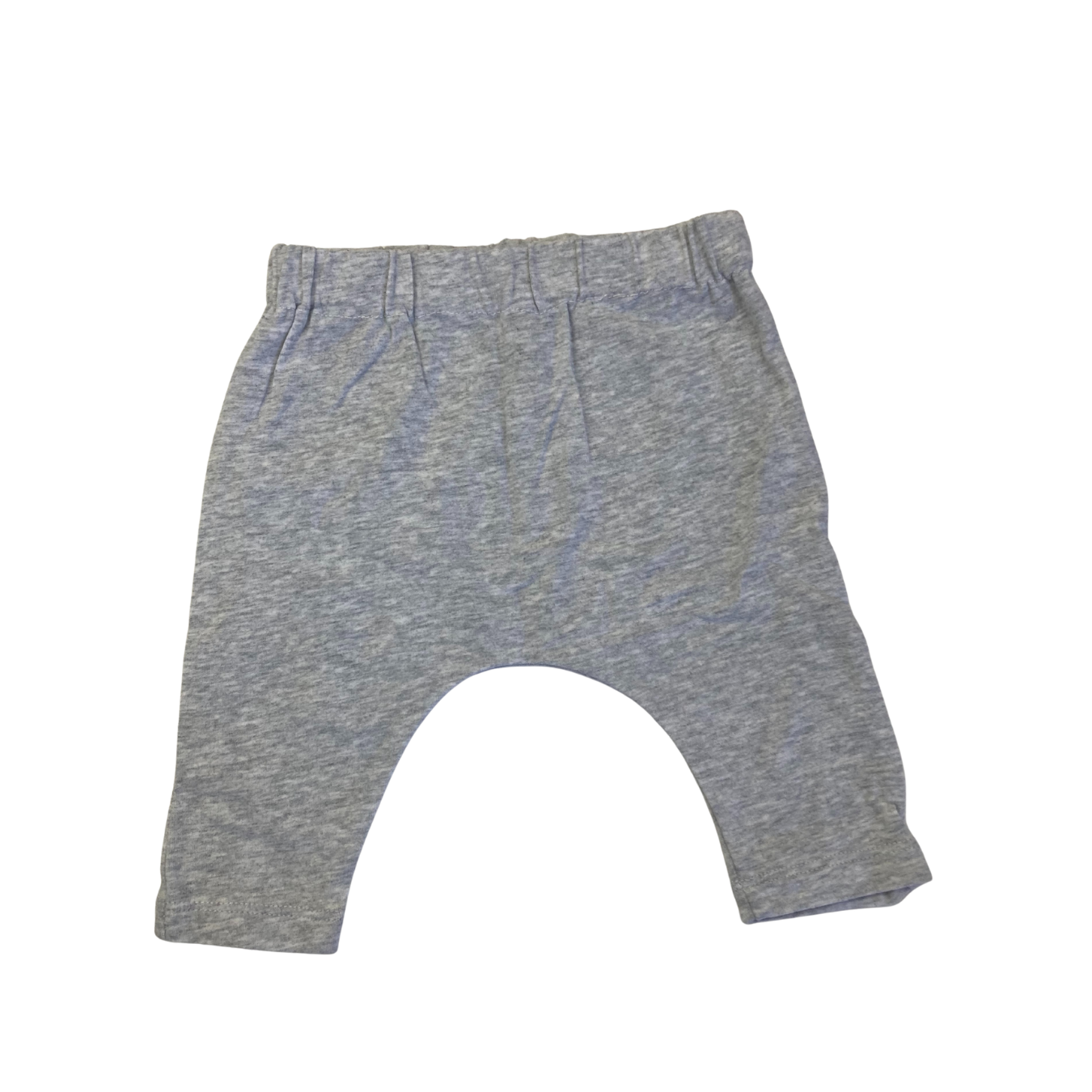 Newborn Light Grey Melange Harem Leggings - Cotton On