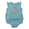 1-3M Aqua & Rose Gold "Sweet Little Girl" Bodysuit - Woolworths