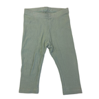 UK 2-4M Mint Green Ribbed Leggings - H&M