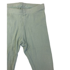 UK 2-4M Mint Green Ribbed Leggings - H&M
