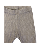 UK 2-4M Beige Ribbed Leggings - H&M