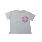 4Y White "Choose Your Soul Mate" Heart T Shirt - Zara