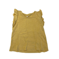 UK 1.5-2Y Yellow Ruffled Sleeve Top - H&M