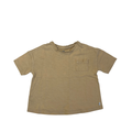 18-24M Muted Mustard Crop T Shirt - Woolworths