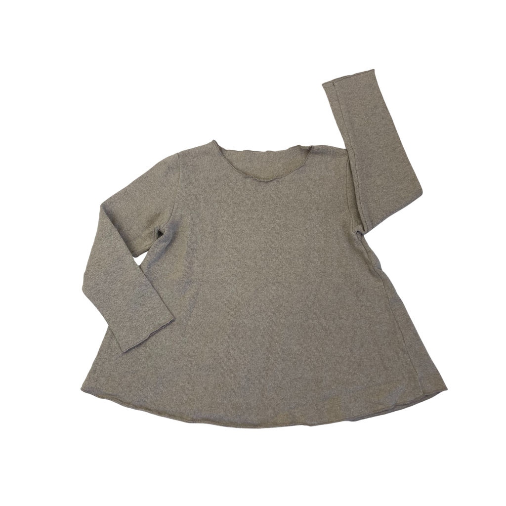 3Y Beige Flared Knitted Tunic - Cucu Lab