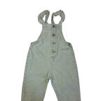 2-3Y Mint Green Denim Overalls - Zara