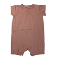 UK 9-12M Dusty Coral Snap Romper - H&M