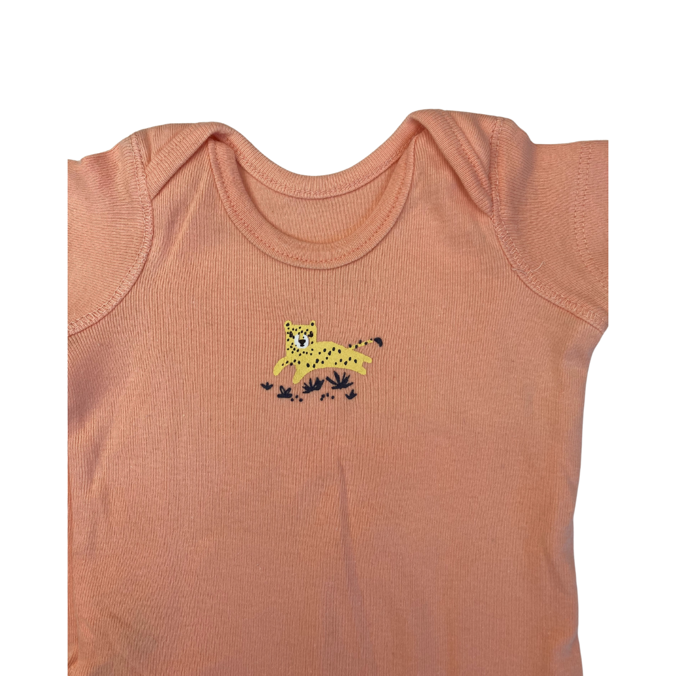 Newborn Peach Cheetah Bodysuit - Woolworths
