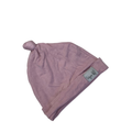 0-6M Light Pink Viscose Adjustable Knot Beanie - Tiger Lily