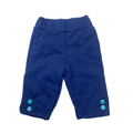 1M Dark Blue Double Layered Leggings - Kimadi
