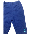 1M Dark Blue Double Layered Leggings - Kimadi