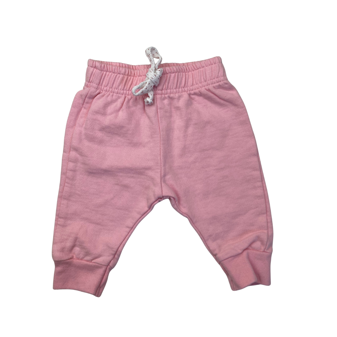 0-3M Light Pink Jogger - OneTwoThree