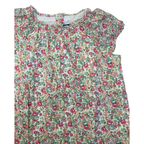 5Y Cream, Pink & Green Floral Soft Blouse - Gap