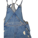 5Y Light Blue Strappy Denim Overall - Zara