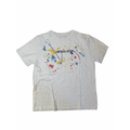 8Y White Paint Splattered Cool Edition T Shirt - Zara