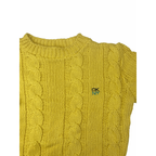 2Y Yellow Chunky Cableknit Sweater