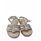 Size 32 - Champagne Gold Strappy Sandal - Claudia Ghizzani