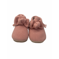 Size 11 - Coral Faux Suede Mocassin Slip On