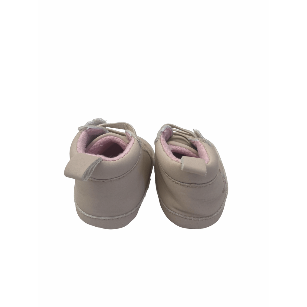 Size 0 - Pink Soft Sole Bunny Pleather Sneaker - Woolworths