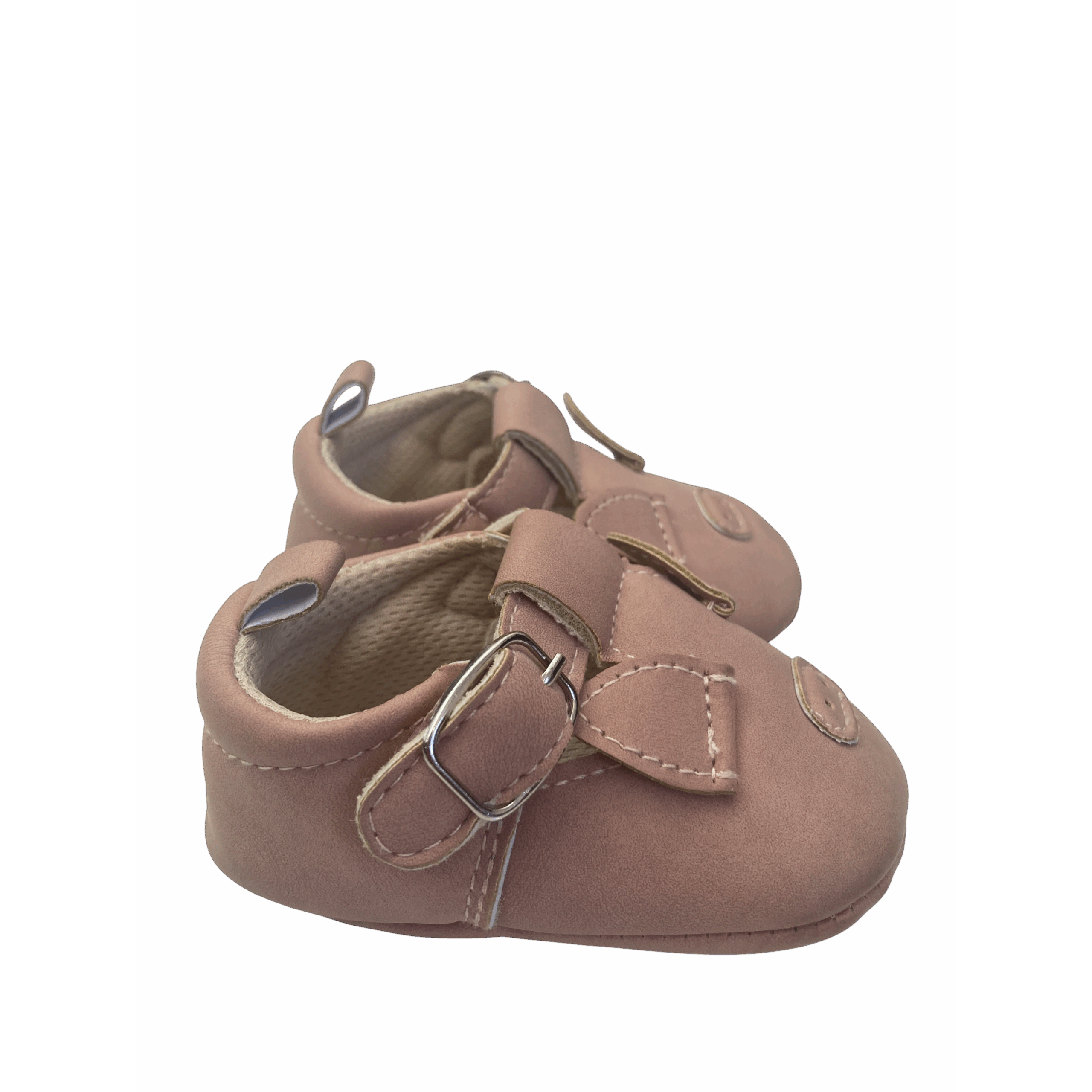 Size 10 - Dusty Pink Pig Soft Sole Mary Jane Shoe