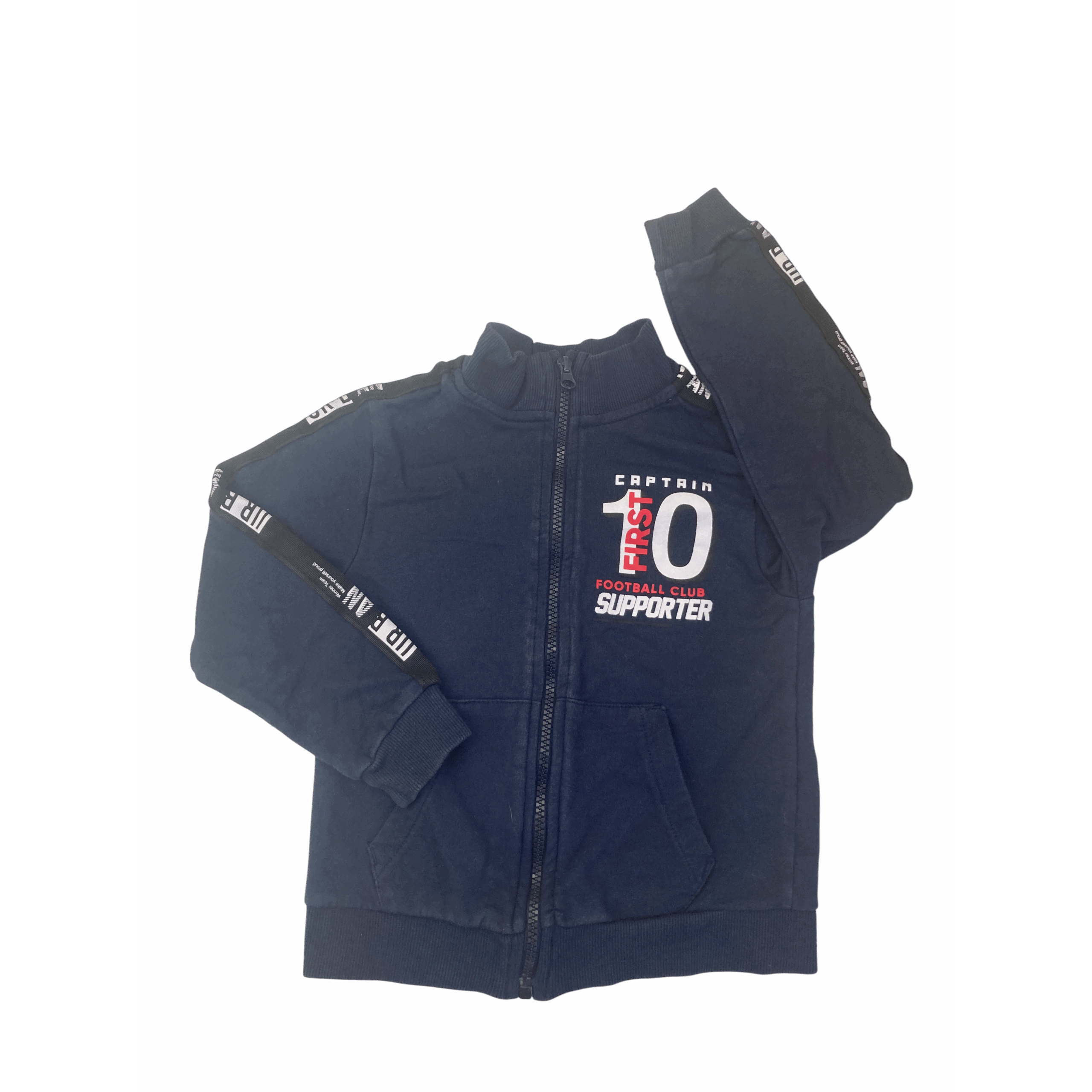 5Y Navy Blue Sport Zip Jacket - My First Chicco