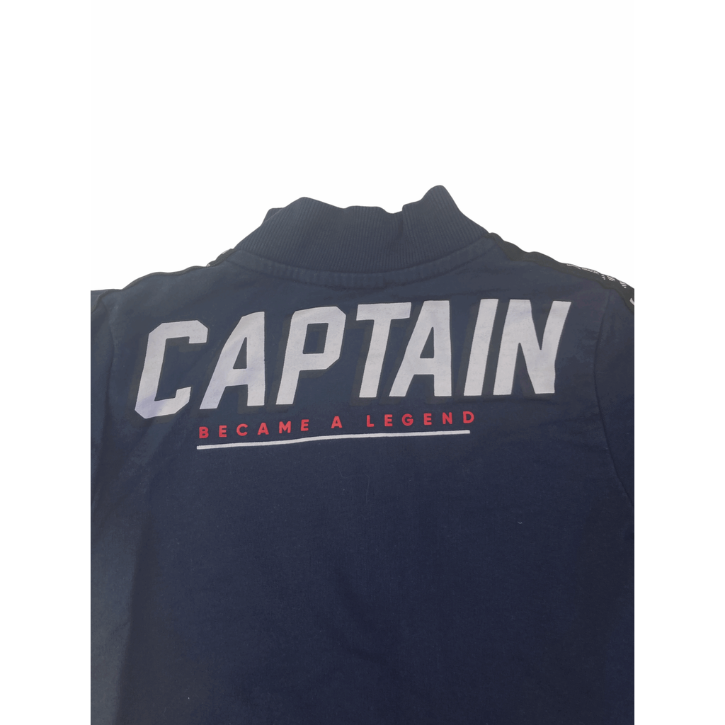 5Y Navy Blue Sport Zip Jacket - My First Chicco