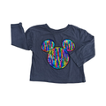 1-2Y Grey Minnie Sequins Long Sleeve T-shirt - Disney