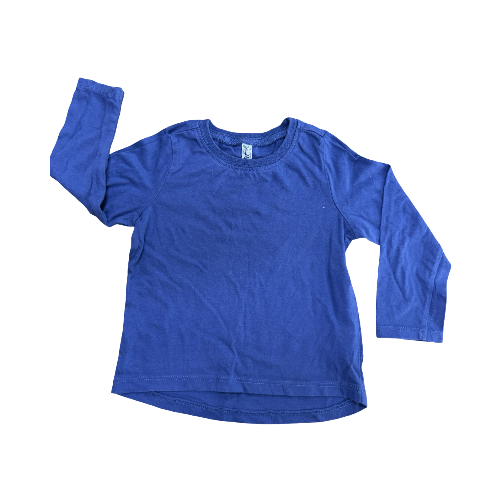 1-2Y Blue Long Sleeve T-shirt - Real Kids