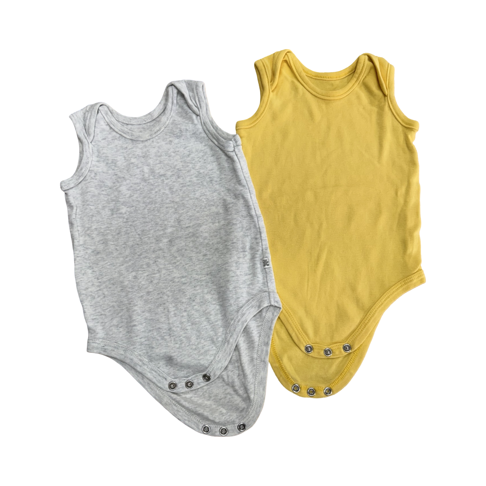 3-6M 2PC Sleeveless Bodysuits - Woolworths