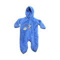 Newborn Blue Hooded Adventurer extra warm Onesie - Ackermans