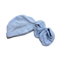Newborn Beanie & Booties set Blue ABC - Ackermans