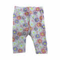 6-9M Pink Floral Leggings - One Two Three