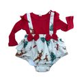 9-12M Beautiful Christmas Outfit for girls	- Shein