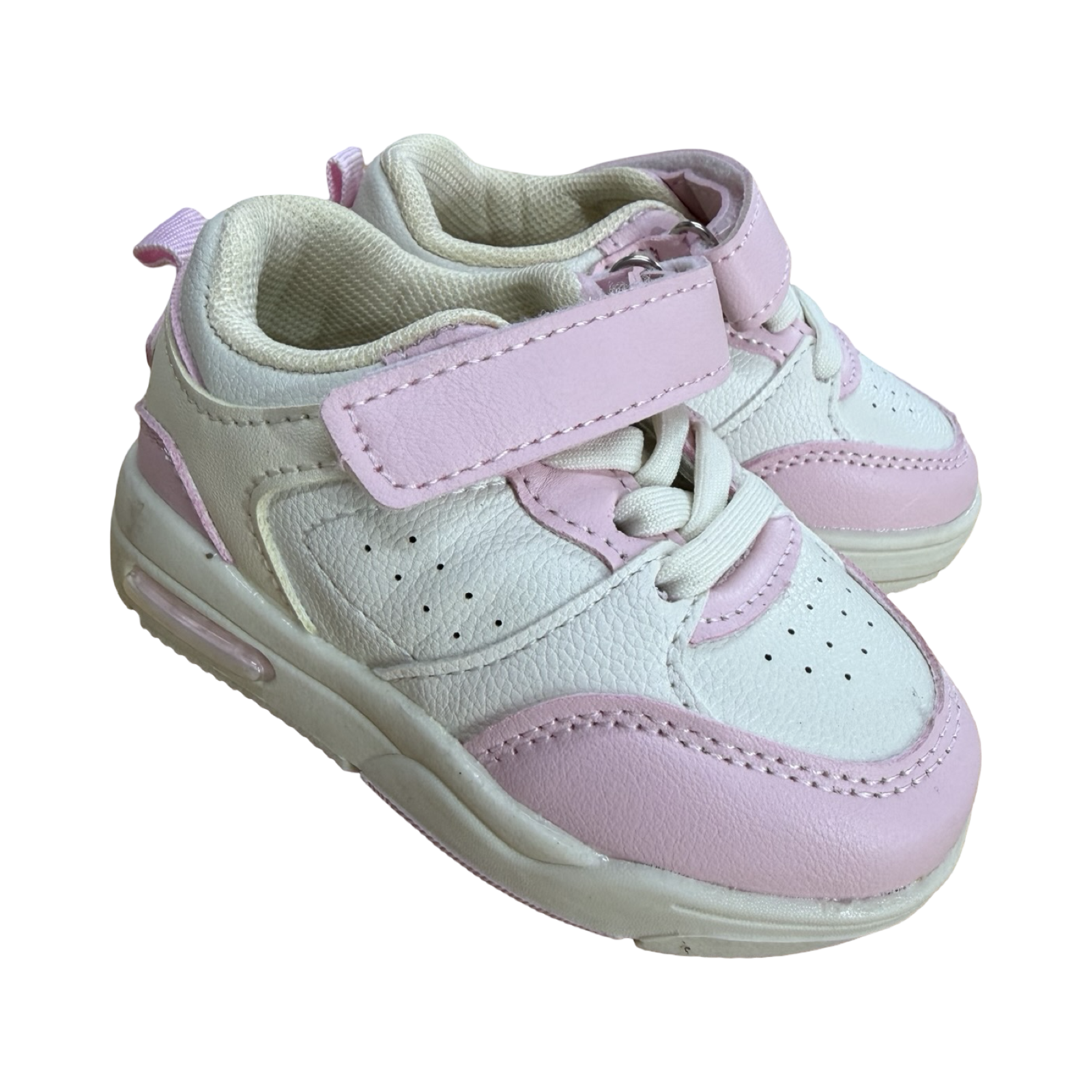 Size 3 Pink & Cream Sneakers - Ackermans