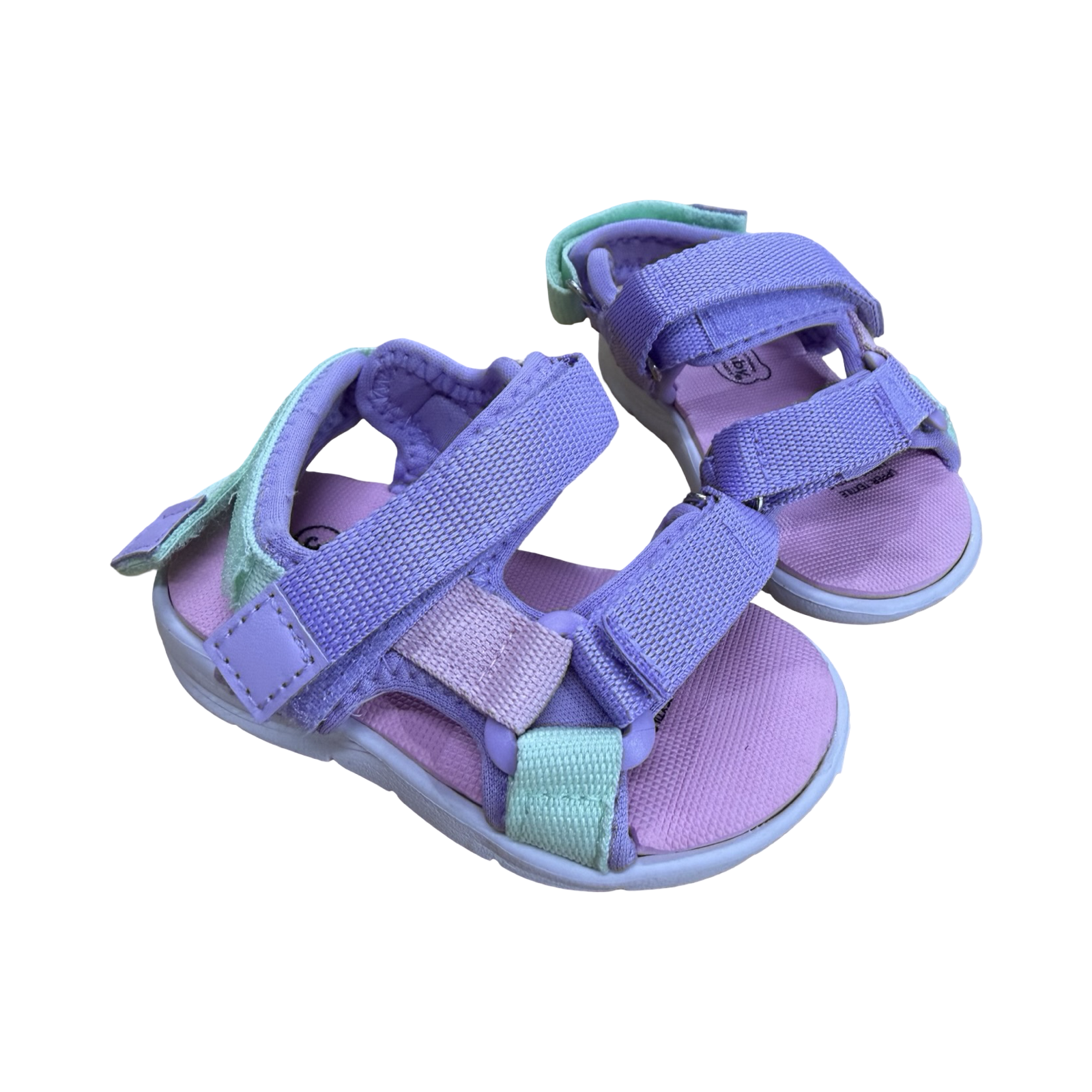 Size 3 Pastel Coloured Sandals - Ackermans